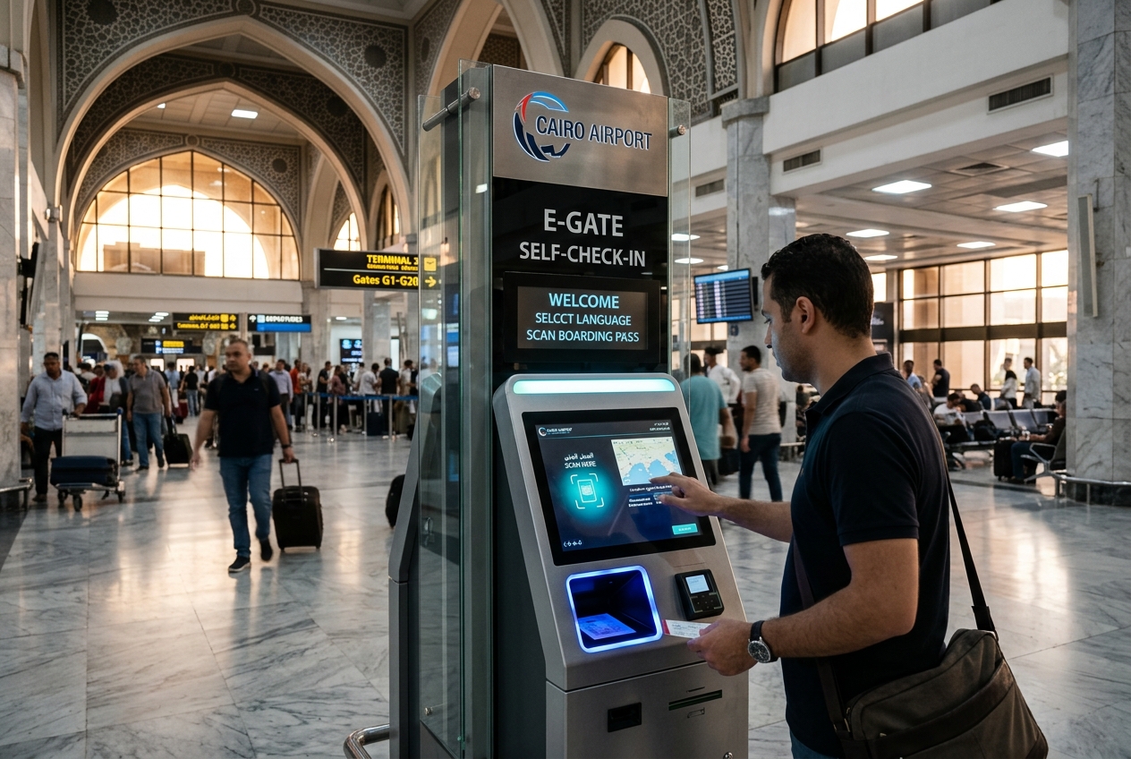Egypt swaps paper stickers for QR code visa on arrival at Cairo Airport ...